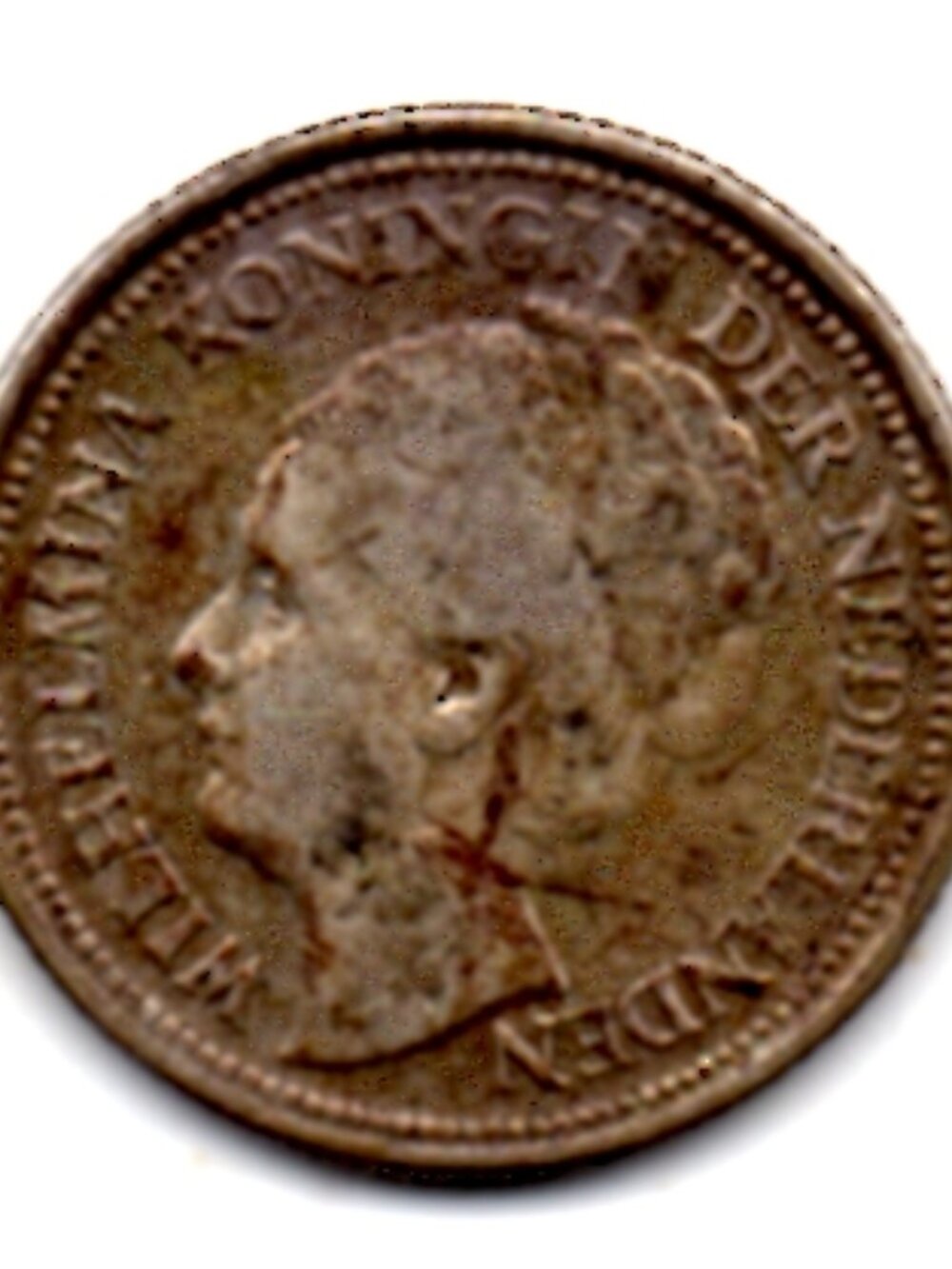 Collectible Netherlands 1/10 Guiden (1936) - Silver Coin